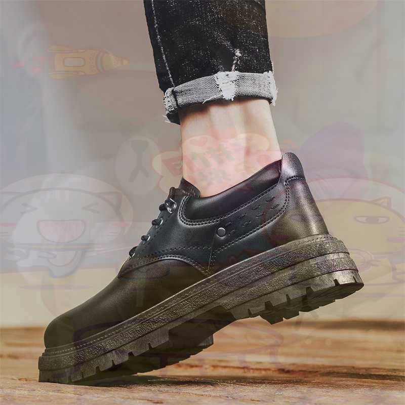 Tech Accessories Luxury - Dark Natural หนังแฟชั่น Trainers เทนนิสรองเท้าผ้าใบผู้ชายรองเท้าแฟชั่นรองเท้าผ้าใบคุณภาพกีฬาราคาต่ําสุขภาพ