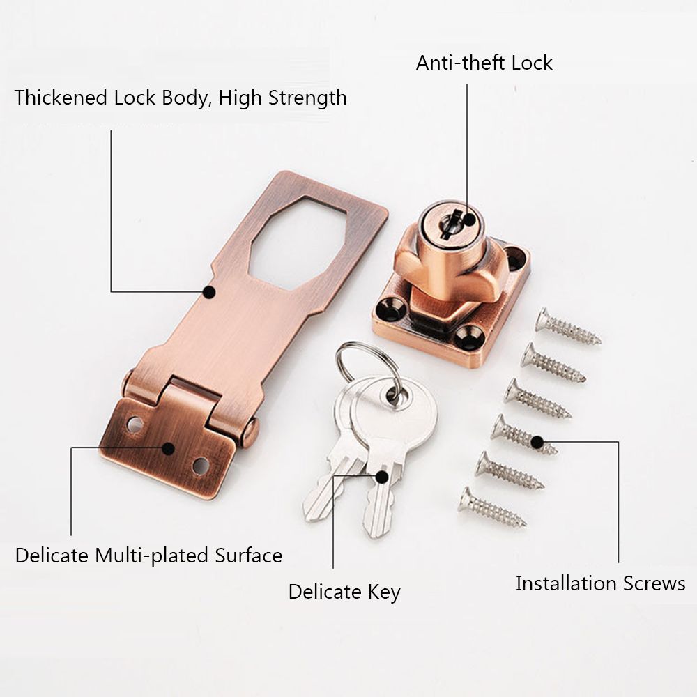 ล็อคประตู ทนทาน ทำจากโลหะผสมสั - High Tech Office Accessories บทวิจารณ์และราคา