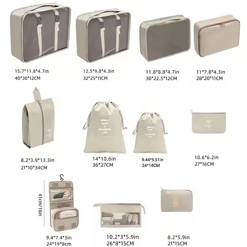 ชุดกระเป๋าจัดเก็บสำหรับเดินทาง - Tech Accessories Travel Bag บทวิจารณ์และราคา