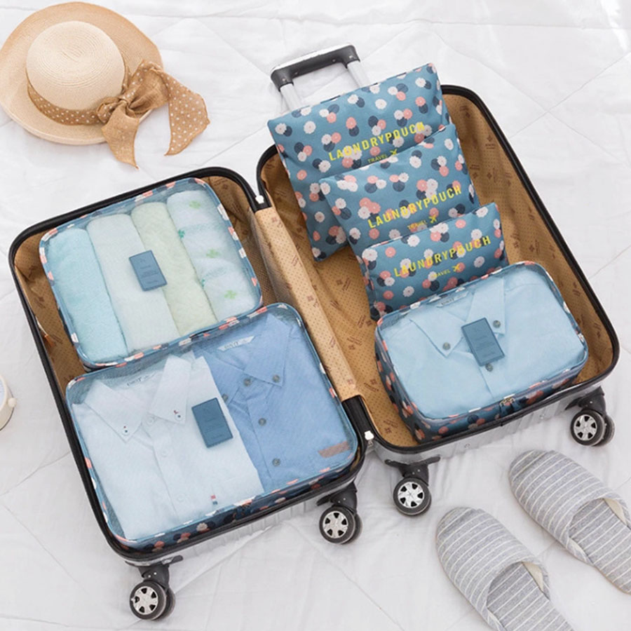 6 ชิ้น Travel Organizer กระเป๋ - Tech Accessories Travel Bag บทวิจารณ์และราคา