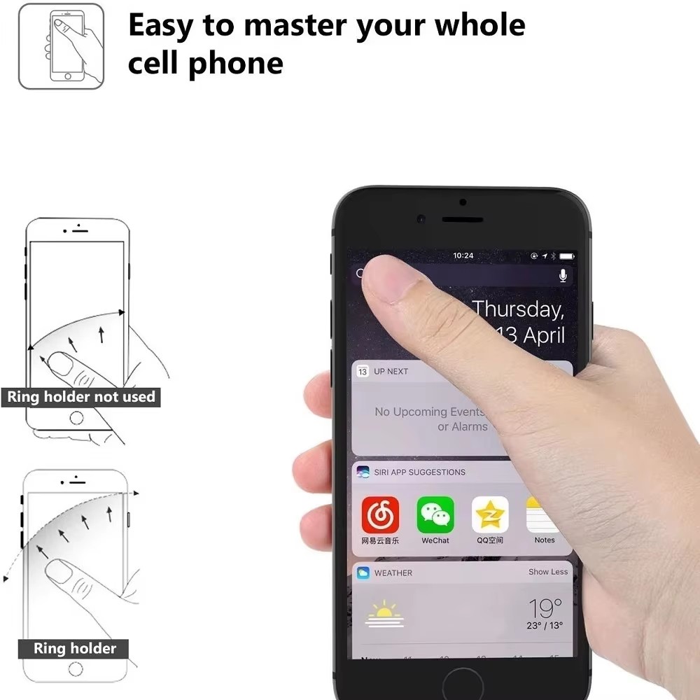 ที่วางโทรศัพท์มือถือแบบวงแหวนส - Mobile Tech Accessories บทวิจารณ์และราคา