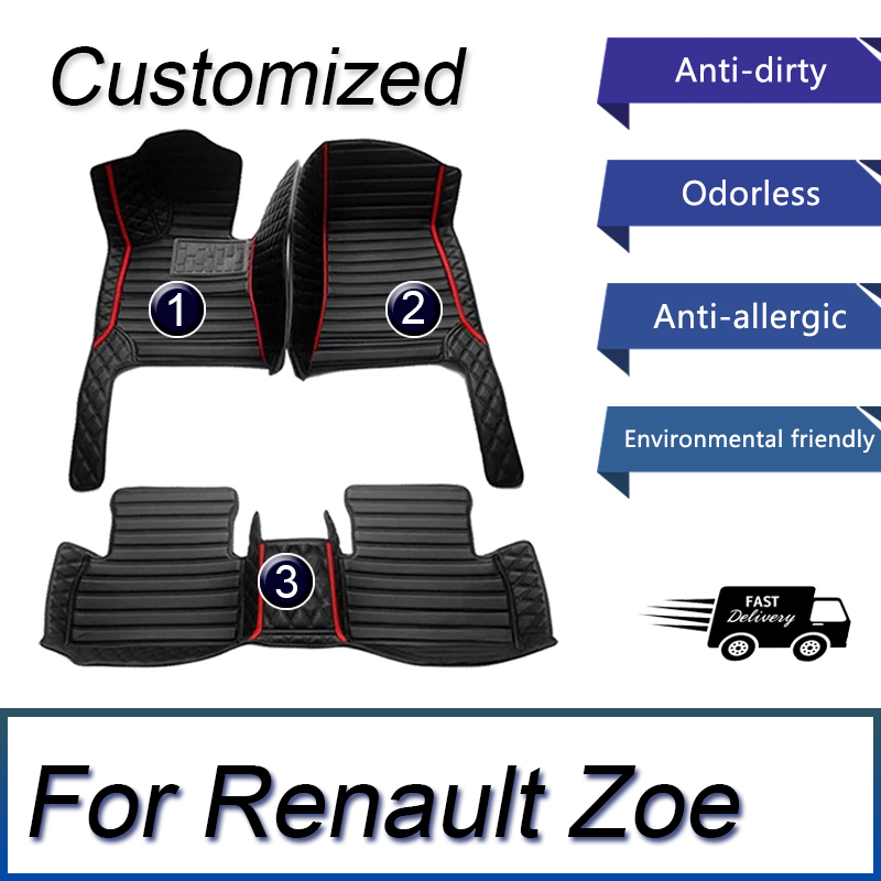เสื่อปูพื้นรถหนังสำหรับ Renaul - Tech Accessories Luxury บทวิจารณ์และราคา