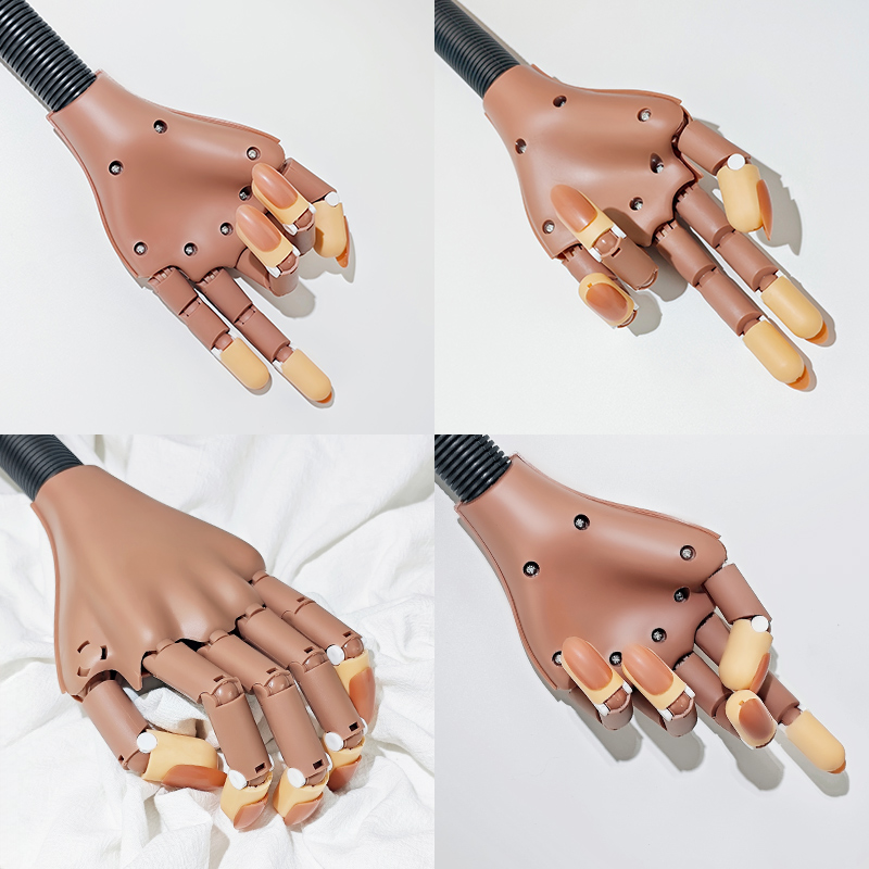 มือฝึกทำเล็บปลอม แบบมีข้อต่อขย - Tech Accessories Shop บทวิจารณ์และราคา