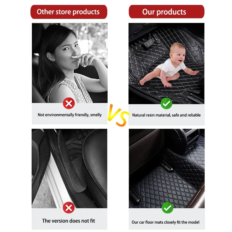 หรูหราหนังรถเสื่อสำหรับเรโนลต์ - Tech Accessories Luxury บทวิจารณ์และราคา