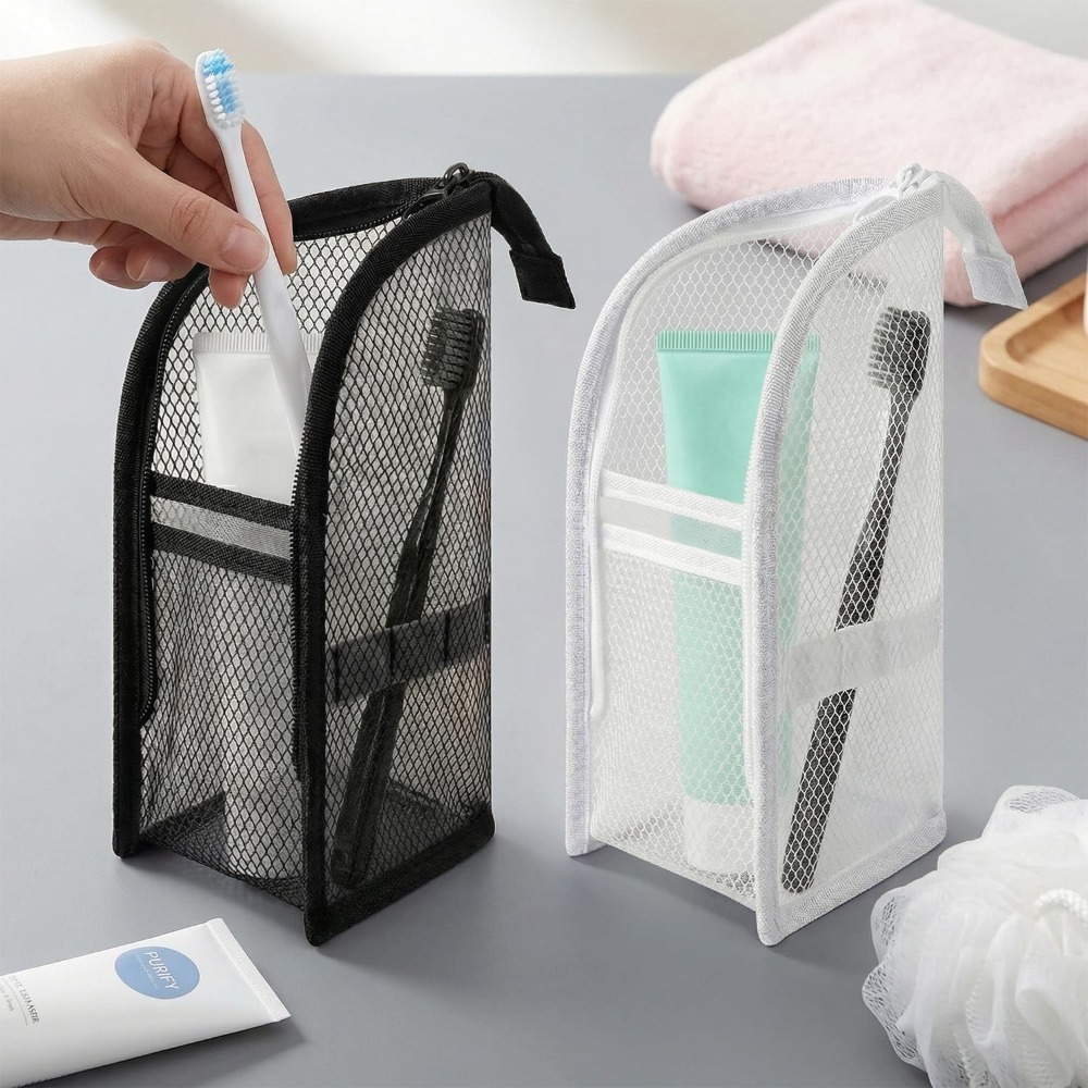 กระเป๋าใส่เครื่องสำอางแบบตาข่า - Tech Accessories Travel Bag บทวิจารณ์และราคา