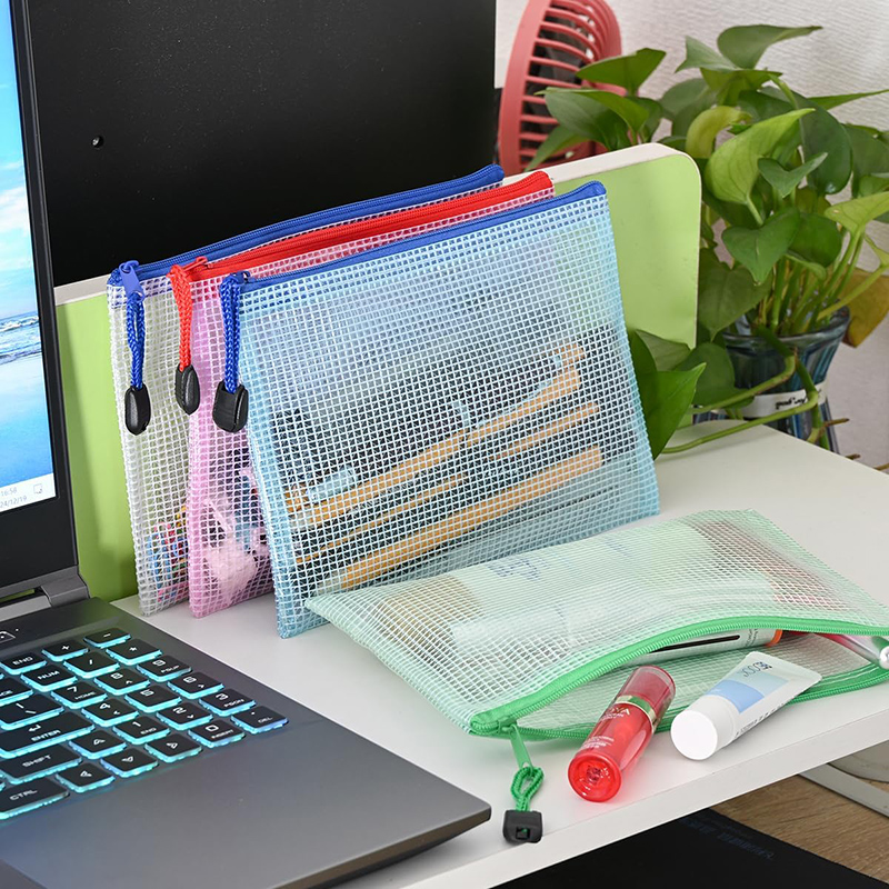5/20PCS A4/A5 กระเป๋าซิปตาข่าย - Tech Accessories Travel Bag บทวิจารณ์และราคา