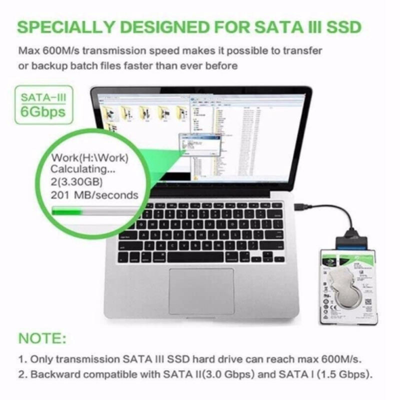 USB 3.1 ประเภท C ถึง SATA III  - Samsung Ssd Evo 870 บทวิจารณ์และราคา